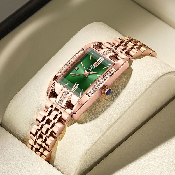 womens watches poedagar women watch fashion luxury diamond green dial square quartz stainless steel waterproof ladies wristwatch gift 230307, Slivery;golden
womens watches poedagar women watch fashion luxury diamond green dial square quartz stainless steel waterproof ladies wristwatch gift 230307, Slivery;golden