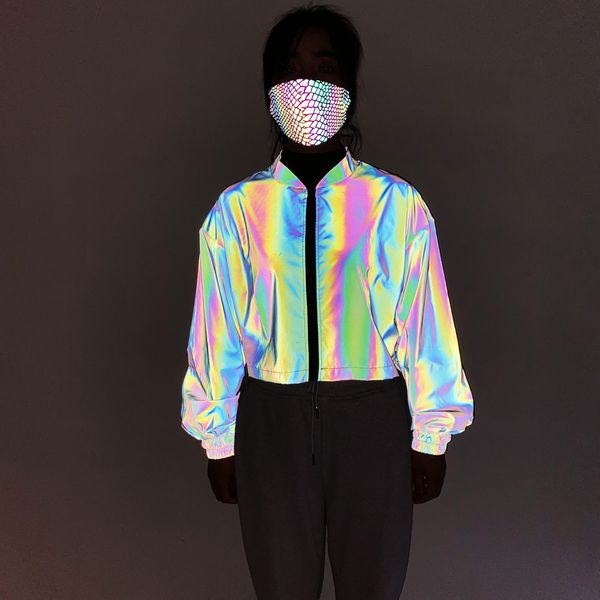 women's jackets europe and the united states fashion short dazzling reflective coat female ins loose stand-up collar short jacket large, Black;brown
women's jackets europe and the united states fashion short dazzling reflective coat female ins loose stand-up collar short jacket large, Black;brown