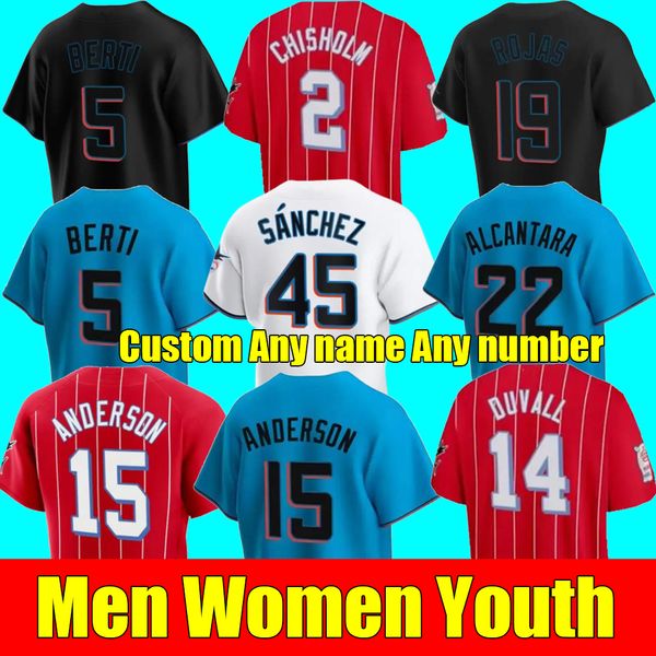 miami baseball jersey 16 jose fernandez 22 sandy alcantara 15 brian anderson 25 lewis brinson 5 jon berti 24 jesus aguilar 14 martin prado 3, Blue;black
miami baseball jersey 16 jose fernandez 22 sandy alcantara 15 brian anderson 25 lewis brinson 5 jon berti 24 jesus aguilar 14 martin prado 3, Blue;black