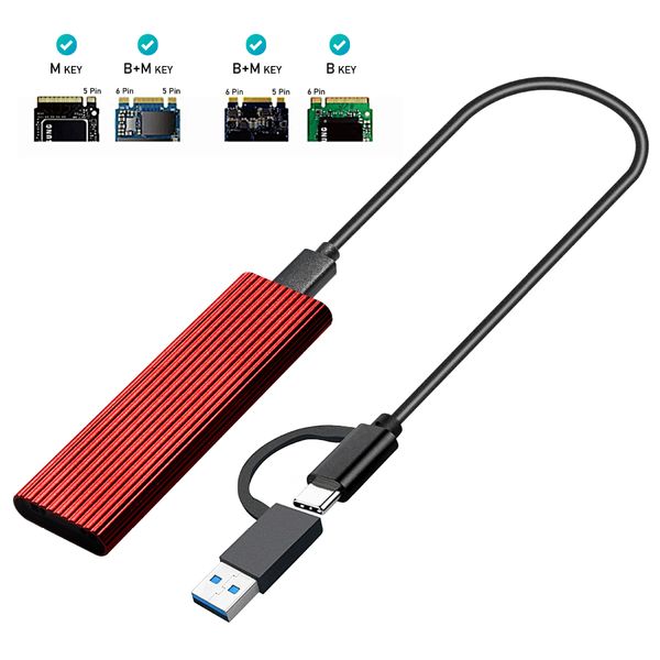 nvme 2 in 1 enclosure 10g s high-speed nvme m.2 enclosure 3.2 gen 2 m.2 ssd case for pcie m case ssd pcie/nvme b m key
nvme 2 in 1 enclosure 10g s high-speed nvme m.2 enclosure 3.2 gen 2 m.2 ssd case for pcie m case ssd pcie/nvme b m key