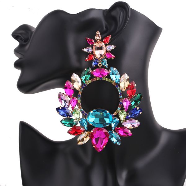 ear cuff statement earrings oversize round bright dangle women earring fashion jewelry wedding evening accessorie 230306, Silver
ear cuff statement earrings oversize round bright dangle women earring fashion jewelry wedding evening accessorie 230306, Silver