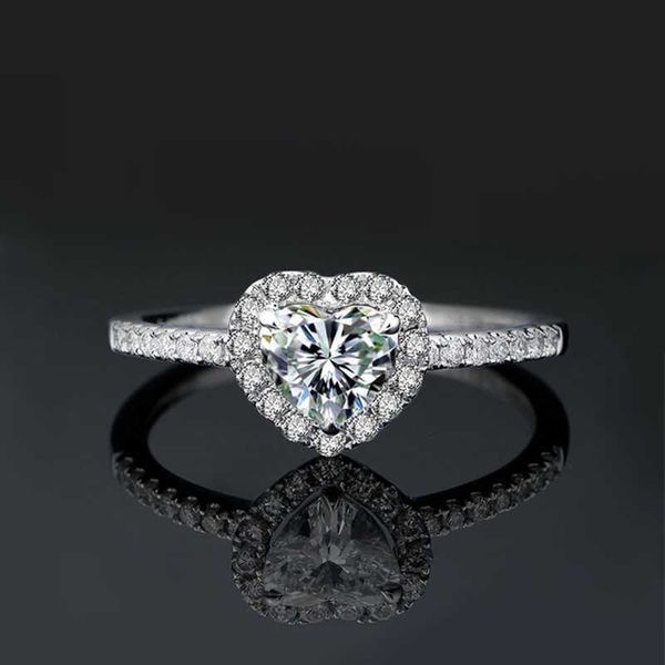 band rings 5*5mm heart cz solitaire engagement wedding ring for women girl size 5-9 aa230306, Silver
band rings 5*5mm heart cz solitaire engagement wedding ring for women girl size 5-9 aa230306, Silver