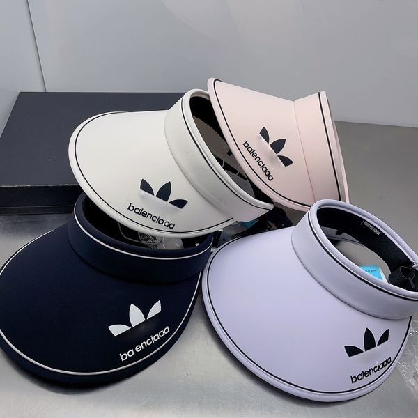 women's summer holiday designer visors shade hat candy letter print adjustable four colors cap, Blue;gray
women's summer holiday designer visors shade hat candy letter print adjustable four colors cap, Blue;gray