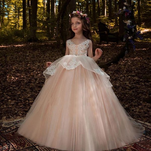formal v-neck kids flower girl dresses for wedding v-neck ball gown lace appliques sleeveless girls holy first communion gowns, White;blue
formal v-neck kids flower girl dresses for wedding v-neck ball gown lace appliques sleeveless girls holy first communion gowns, White;blue