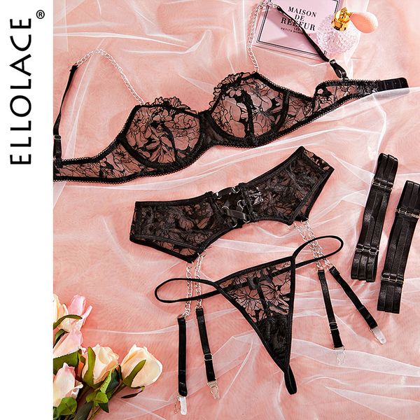 other panties ellolace lingerie transparent womens underwear set 4pieces thong fancy luxury lace erotic outfits 230307, Red;black
other panties ellolace lingerie transparent womens underwear set 4pieces thong fancy luxury lace erotic outfits 230307, Red;black
