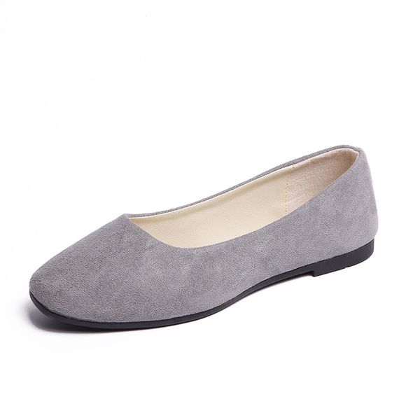 square head single shoes fashion flat women's suede shallow mouth single shoes women's shoes large 078, Black
square head single shoes fashion flat women's suede shallow mouth single shoes women's shoes large 078, Black