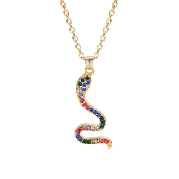 fashion gold-plated crystal snake necklace street p punk style necklace wholesale for women, Silver
fashion gold-plated crystal snake necklace street p punk style necklace wholesale for women, Silver