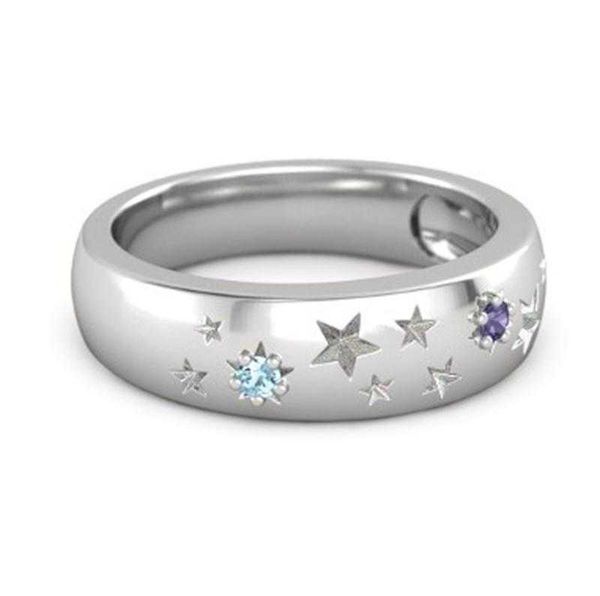 band rings hollow star rings for woman romantic color zircon hollow star women ring fashion charm casual party jewelry gift aa230306, Silver
band rings hollow star rings for woman romantic color zircon hollow star women ring fashion charm casual party jewelry gift aa230306, Silver