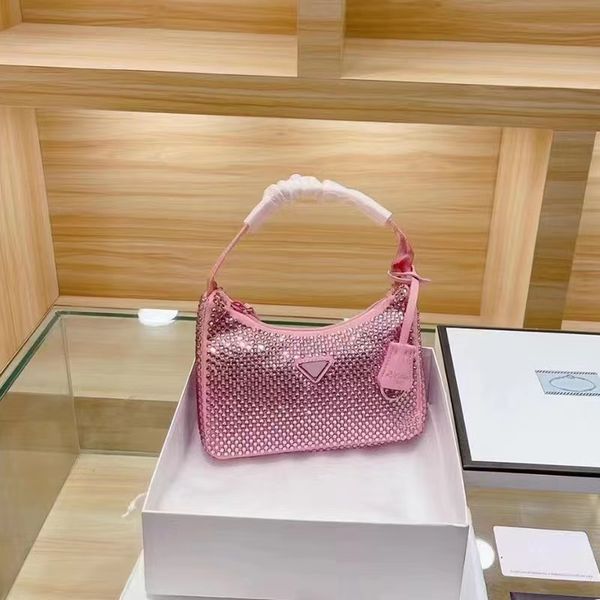 high-quality hobo tote bag women's handbag fashion design shiny diamond portable underarm bags luxury one shoulder cross-body messenger
high-quality hobo tote bag women's handbag fashion design shiny diamond portable underarm bags luxury one shoulder cross-body messenger