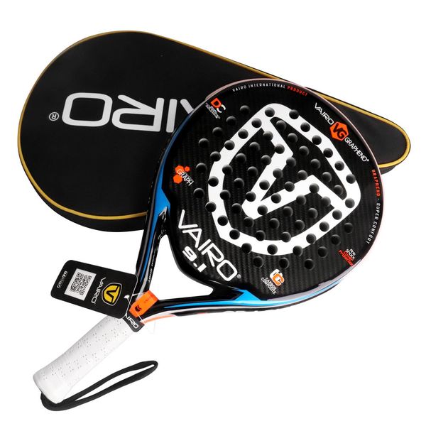 tennis rackets spot 9.1 vairo paddle racket full carbon pala padel men's and women's racket equipment tennis racket with bag 23030
tennis rackets spot 9.1 vairo paddle racket full carbon pala padel men's and women's racket equipment tennis racket with bag 23030