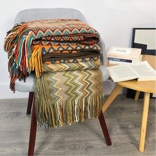 bohemian sofa blankets tassel knitted cover blanket office solid air conditioning blankets nap bedroom warp gift bedspreads couch sofa snugg
bohemian sofa blankets tassel knitted cover blanket office solid air conditioning blankets nap bedroom warp gift bedspreads couch sofa snugg