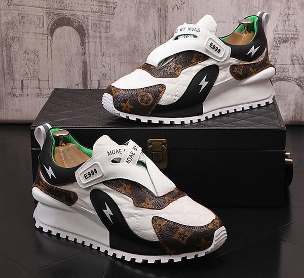 designers men wedding dress party shoes spring fashion breathable embroidery casual sneakers light round toe thick bottom leisure driving wa, Black
designers men wedding dress party shoes spring fashion breathable embroidery casual sneakers light round toe thick bottom leisure driving wa, Black