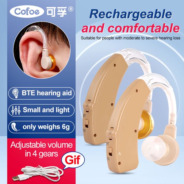 ear care supply cofoe rechargeable hearing aids for the elderly hearing loss sound amplifier ear care tools adjustable sound amplifier 23030
ear care supply cofoe rechargeable hearing aids for the elderly hearing loss sound amplifier ear care tools adjustable sound amplifier 23030