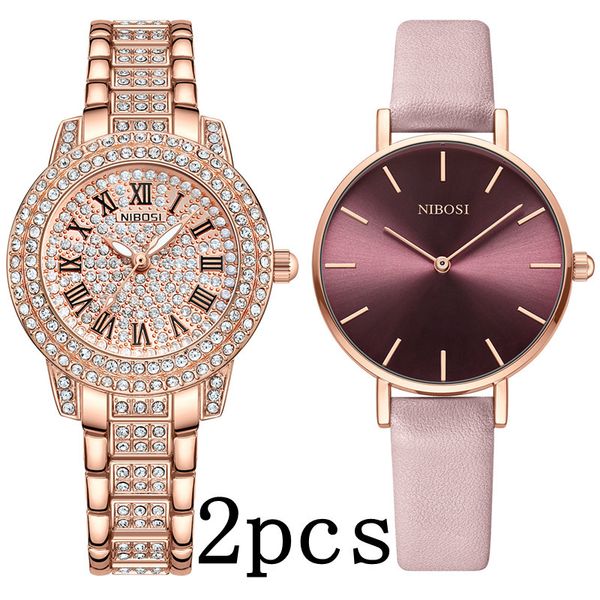 womens watches nibosi fashion rose gold ladies bracelet reloj mujer creative waterproof quartz for 230307, Slivery;golden
womens watches nibosi fashion rose gold ladies bracelet reloj mujer creative waterproof quartz for 230307, Slivery;golden