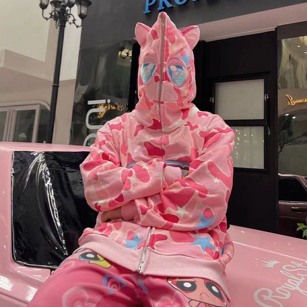 women's hoodies sweatshirts embroidered anime harajuku zip up hoodie ladies vintage streetwear gothic y2k pop sweatshirt jacket grunge, Black
women's hoodies sweatshirts embroidered anime harajuku zip up hoodie ladies vintage streetwear gothic y2k pop sweatshirt jacket grunge, Black