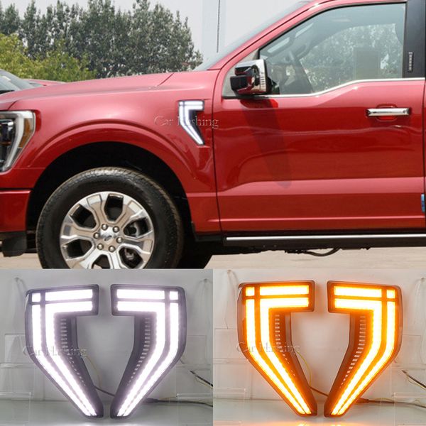 1 set side wing lamp for ford f-150 f150 raptor 2021 2022 front side fender light led daytime running light drl daylight fog lamp
1 set side wing lamp for ford f-150 f150 raptor 2021 2022 front side fender light led daytime running light drl daylight fog lamp