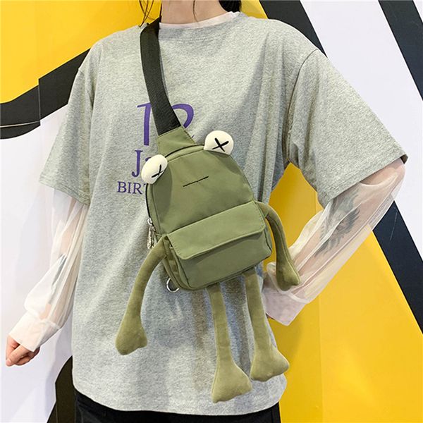 evening bags personality girl small bag cartoon cute frog casual messenger bag chest shoulder crossbody women bag wholesale bolsa 230306
evening bags personality girl small bag cartoon cute frog casual messenger bag chest shoulder crossbody women bag wholesale bolsa 230306