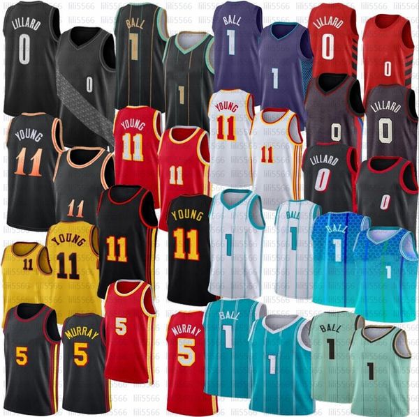 damian lillard basketball jerseys trae young black charlottes lamelo ball jersey 2023 city, Black;red
damian lillard basketball jerseys trae young black charlottes lamelo ball jersey 2023 city, Black;red