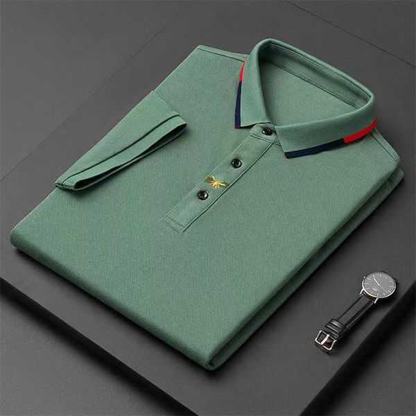 2023paul t-shirt men's short sleeve embroidered little bee lapel polo shirt youth summer t-shirt high-end commerce m-4xl, Black;brown
2023paul t-shirt men's short sleeve embroidered little bee lapel polo shirt youth summer t-shirt high-end commerce m-4xl, Black;brown