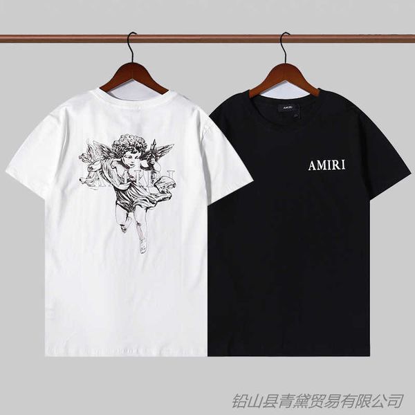 high street fashion letter back cupid print round neck cotton short sleeve t-shirt cotton, Black;white
high street fashion letter back cupid print round neck cotton short sleeve t-shirt cotton, Black;white