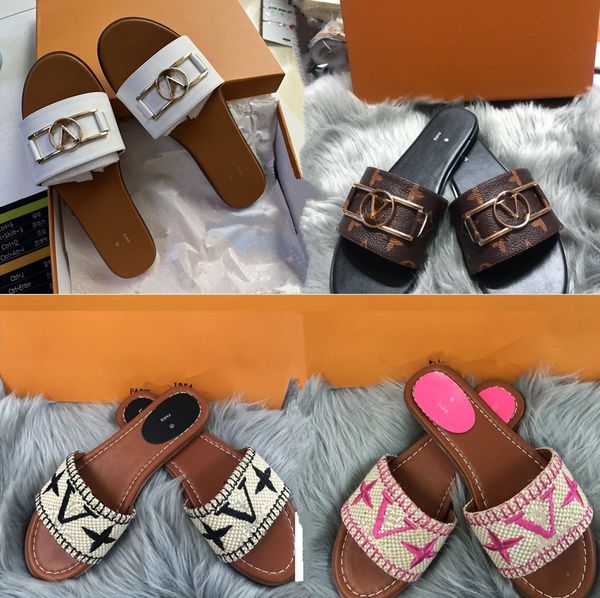 luxury designer slippers women's summer 2023 woven lock wearing light women leisure beach holiday lazy sandals embroidery canvas slide, Black
luxury designer slippers women's summer 2023 woven lock wearing light women leisure beach holiday lazy sandals embroidery canvas slide, Black
