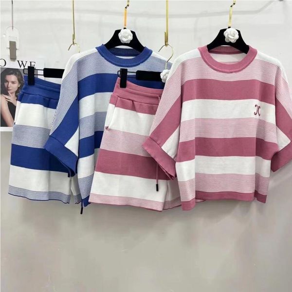 women's tracksuits designer womens two piece sets tracksuits sportswear knitting striped short sleeved t-shirt chest letter embroidery, Gray
women's tracksuits designer womens two piece sets tracksuits sportswear knitting striped short sleeved t-shirt chest letter embroidery, Gray