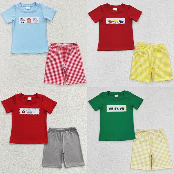 new fashion kids designer clothes boys short sets cotton embroidery boutique baby boy clothing kid children outfits wholesale, White
new fashion kids designer clothes boys short sets cotton embroidery boutique baby boy clothing kid children outfits wholesale, White