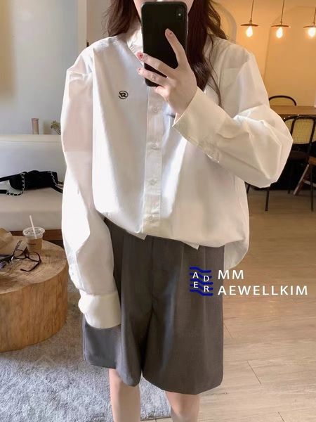 men's casual shirts ader error korean white shirt and women's spring autumn style bubble sleeve couples wear underlay 230306, White;black
men's casual shirts ader error korean white shirt and women's spring autumn style bubble sleeve couples wear underlay 230306, White;black