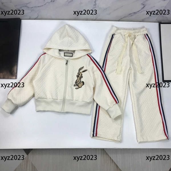 luxury kids clothes child sets baby 2pcs tracksuit hooded jacket and striped pants size 120-170 cm, White
luxury kids clothes child sets baby 2pcs tracksuit hooded jacket and striped pants size 120-170 cm, White