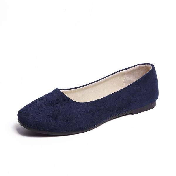 square head single shoes fashion flat women's suede shallow mouth single shoes women's shoes large 05, Black
square head single shoes fashion flat women's suede shallow mouth single shoes women's shoes large 05, Black