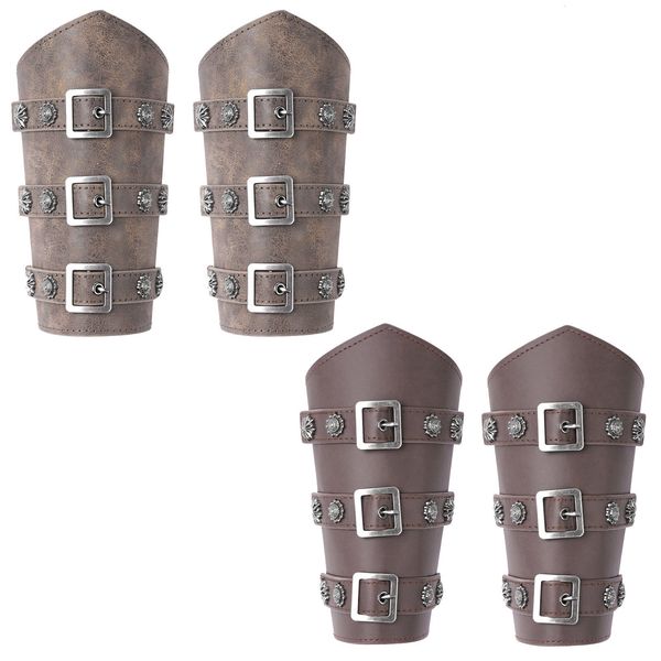 suspenders gothic steampunk wristband men cosplay knight warrior shoulder armor lace up faux leather bracers with buckle 230307, Black;white
suspenders gothic steampunk wristband men cosplay knight warrior shoulder armor lace up faux leather bracers with buckle 230307, Black;white