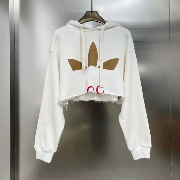 women's hoodie designer sweater chest letter print round neck pullover fashion cropped tassel slimming sweatshirt luxury hoodie slim si, Black
women's hoodie designer sweater chest letter print round neck pullover fashion cropped tassel slimming sweatshirt luxury hoodie slim si, Black
