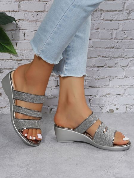 slipper wedges slippers bling flats flip flops summer sandals autumn shoes rome ladies slingback causal slides fad 230307, Black
slipper wedges slippers bling flats flip flops summer sandals autumn shoes rome ladies slingback causal slides fad 230307, Black