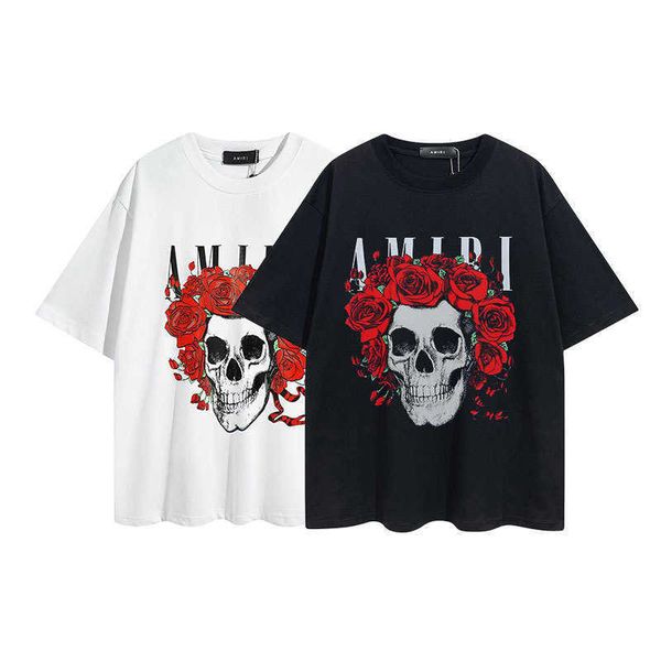 t-shirts amnri tee men women cotton leisure designer fashion brand simple 2023 spring summer casual short-sleeved skull pattern letter, White;black
t-shirts amnri tee men women cotton leisure designer fashion brand simple 2023 spring summer casual short-sleeved skull pattern letter, White;black