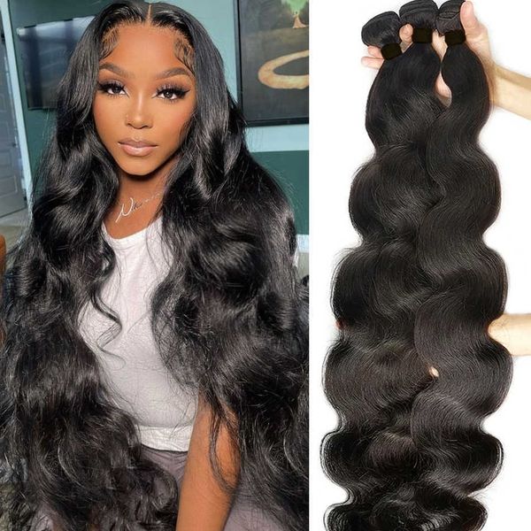 wig caps luvin 28 30 32 40 inch brazilian body wave human hair bundles remy hair water wave bundles weaves deals wholesale tissage j230306, Black;brown
wig caps luvin 28 30 32 40 inch brazilian body wave human hair bundles remy hair water wave bundles weaves deals wholesale tissage j230306, Black;brown