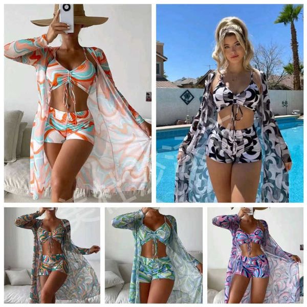 loose swimwear designer bikini fashion drawstring bikinis long sleeve sunscreen underwear three-piece set womens breathable swimsuit beach, White;black
loose swimwear designer bikini fashion drawstring bikinis long sleeve sunscreen underwear three-piece set womens breathable swimsuit beach, White;black
