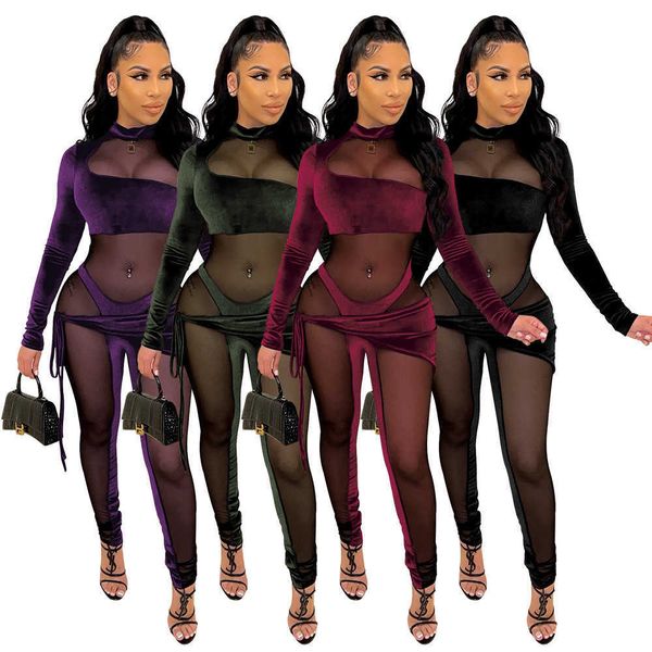 women's designer mesh gauze one-piece suit long-sleeved high-necked jumpsuit clubwear jumpsuits rompers, Black;white
women's designer mesh gauze one-piece suit long-sleeved high-necked jumpsuit clubwear jumpsuits rompers, Black;white
