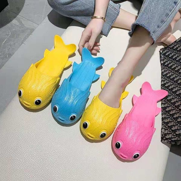 slipper s summer home fashion fish shaped soft sole wear resistant non slip outdoor parent child shoes 230307, Black
slipper s summer home fashion fish shaped soft sole wear resistant non slip outdoor parent child shoes 230307, Black