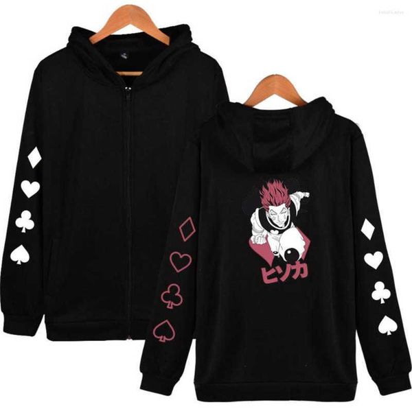 men's hoodies anime x hisoka casual sweatshirt sportswear streetwear hoodie men 2023 autumn winter zip hooded jacket hoody, Black
men's hoodies anime x hisoka casual sweatshirt sportswear streetwear hoodie men 2023 autumn winter zip hooded jacket hoody, Black
