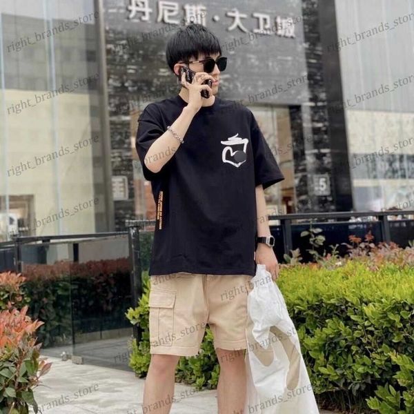 men's t-shirts fat ss small seagull pocket and logo graffiti printed t shirts for men t230307, White;black
men's t-shirts fat ss small seagull pocket and logo graffiti printed t shirts for men t230307, White;black