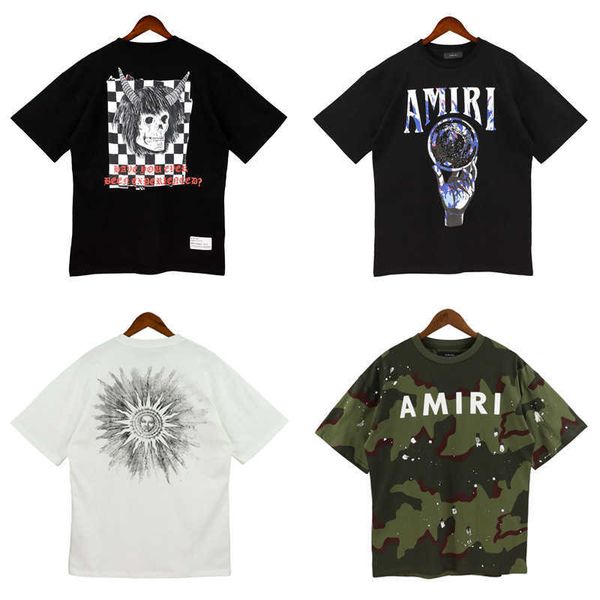t-shirts amnri tee men women cotton leisure designer fashion brand simple short-sleeved t-shirt printing loose half-sleeved summer ca, White;black
t-shirts amnri tee men women cotton leisure designer fashion brand simple short-sleeved t-shirt printing loose half-sleeved summer ca, White;black