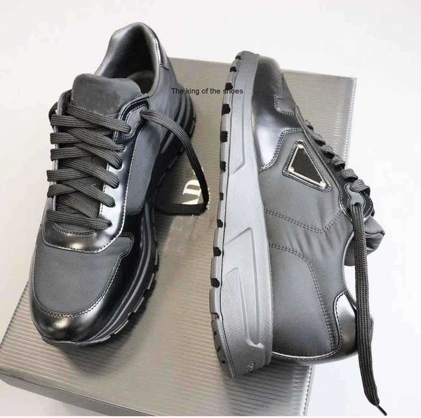 prax 01 re-nylon brushed leather sneakers shoes white black technical materials typical men sports enamel triangle casual walking
prax 01 re-nylon brushed leather sneakers shoes white black technical materials typical men sports enamel triangle casual walking