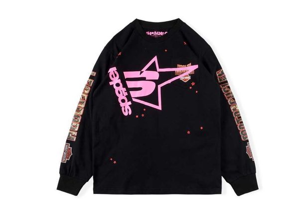 hoody spider 555 hoodie sweatshirt young thugg designer fashion brand thug sp5der 555555 pink tee star print men's women's long sl, Black
hoody spider 555 hoodie sweatshirt young thugg designer fashion brand thug sp5der 555555 pink tee star print men's women's long sl, Black