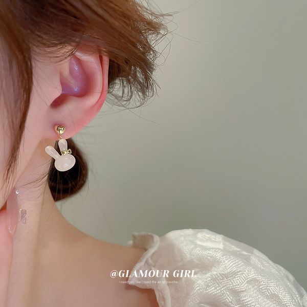 cute rabbit drop earrings for charm women girls 2023 fashion korea silver needle spring and summer earrings heart bowknot ear studs jewelry, Golden
cute rabbit drop earrings for charm women girls 2023 fashion korea silver needle spring and summer earrings heart bowknot ear studs jewelry, Golden