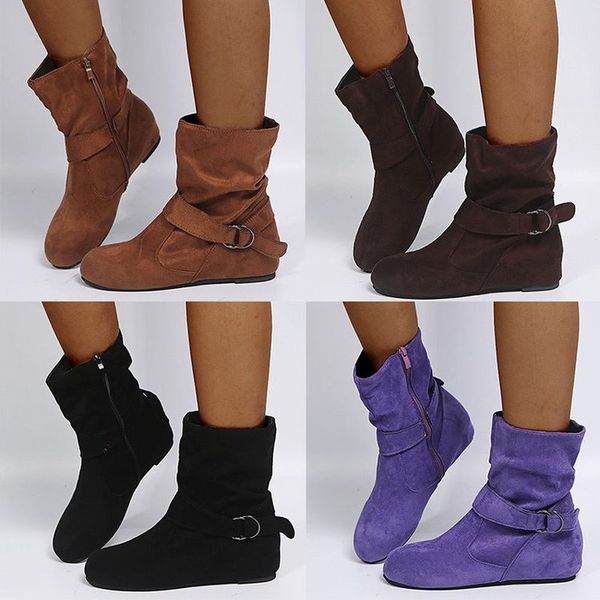 boots large size chelsea boots women's viscose shoes ankle boot round toe thick heel low tube female gray fashion boots increase 230306, Black
boots large size chelsea boots women's viscose shoes ankle boot round toe thick heel low tube female gray fashion boots increase 230306, Black