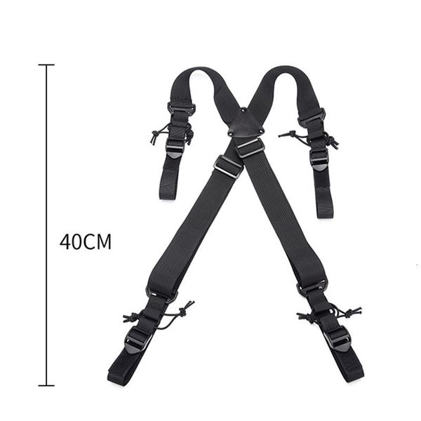 suspenders outdoor adjustable equipage suspender x type tactics braces tactical men duty belt harness combat readiness strap 230307, Black;white
suspenders outdoor adjustable equipage suspender x type tactics braces tactical men duty belt harness combat readiness strap 230307, Black;white