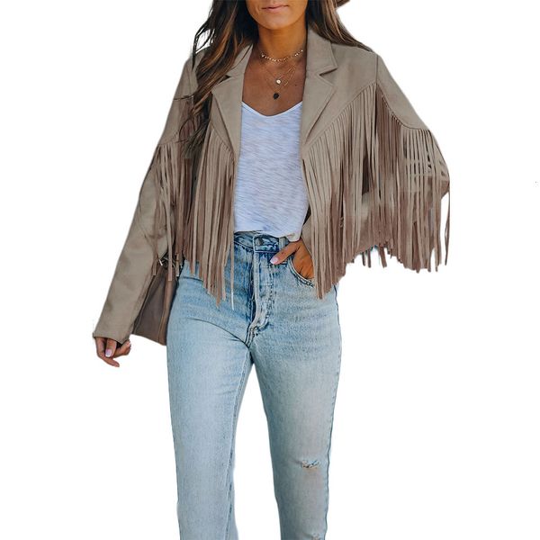 women's jackets fall black white red blue zipper fringe fashion street jacket 230306, Black;brown
women's jackets fall black white red blue zipper fringe fashion street jacket 230306, Black;brown