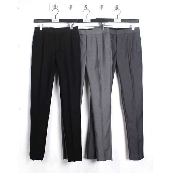 men's pants 2023 fashion tb thom brand pants men slim fit casual suit pants business solid spring autumn cotton formal trousers, Black
men's pants 2023 fashion tb thom brand pants men slim fit casual suit pants business solid spring autumn cotton formal trousers, Black