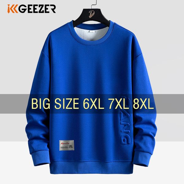 men's hoodies sweatshirts men cotton autumn oversized 6xl 7xl 8xl plus size long sleeve o-neck pullovers streetwear fashion sportswear, Black
men's hoodies sweatshirts men cotton autumn oversized 6xl 7xl 8xl plus size long sleeve o-neck pullovers streetwear fashion sportswear, Black