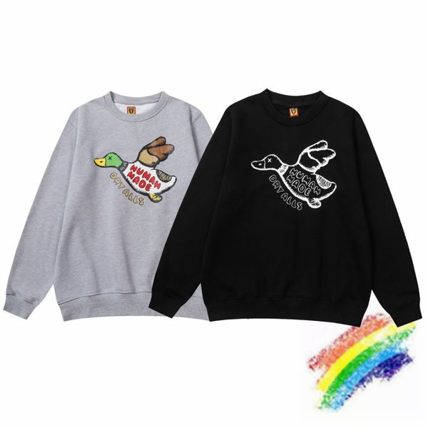 men's hoodies sweatshirts flying duck print human made men women crewneck hoodie 230306, Black
men's hoodies sweatshirts flying duck print human made men women crewneck hoodie 230306, Black